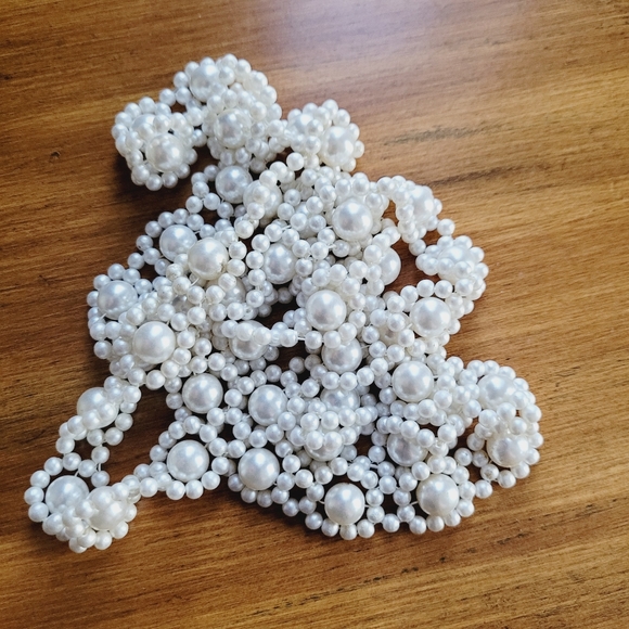 Vintage Jewelry - Vintage Floral Beaded Necklace